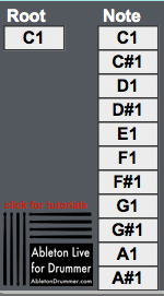 pick which notes should be effected