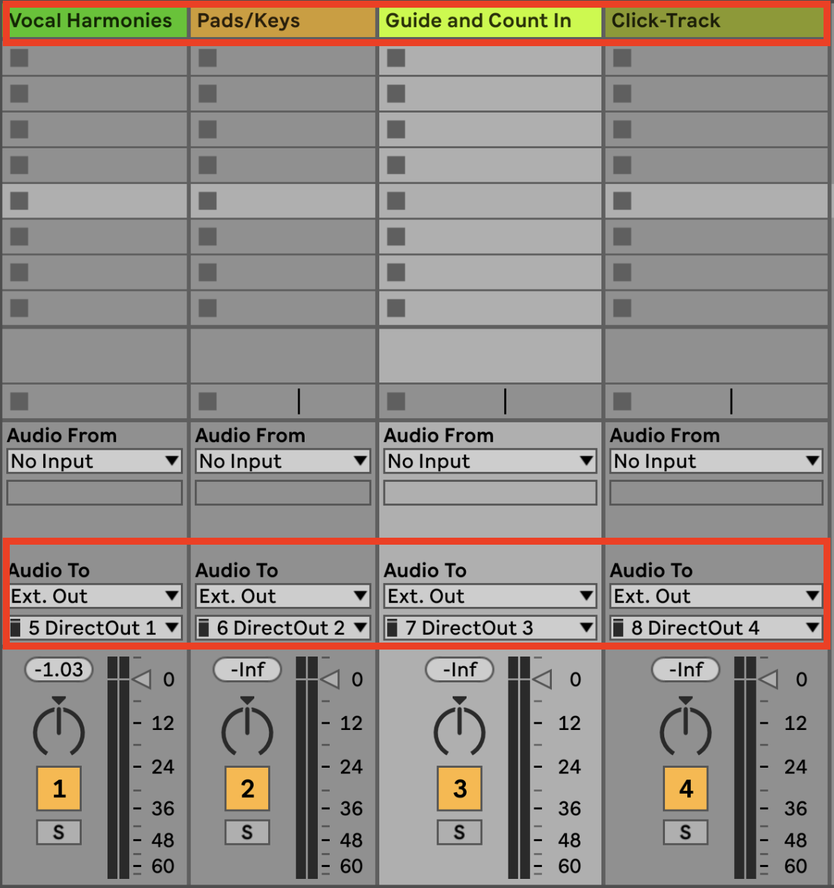 Ableton Live to TM-6 Pro