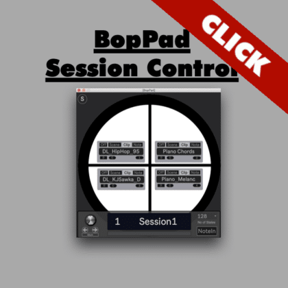 Control Session View via BopPad