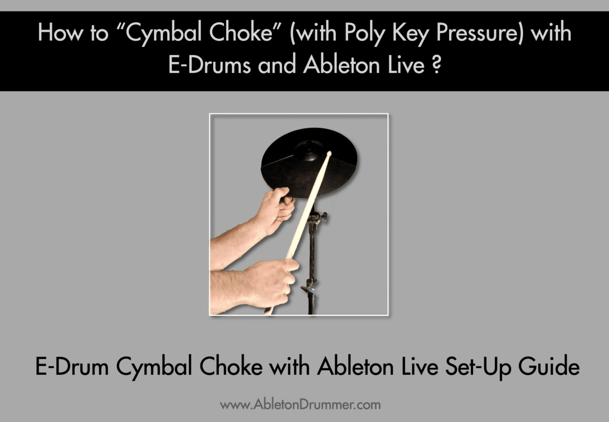 Mute electronic cymbals with Roland e drum