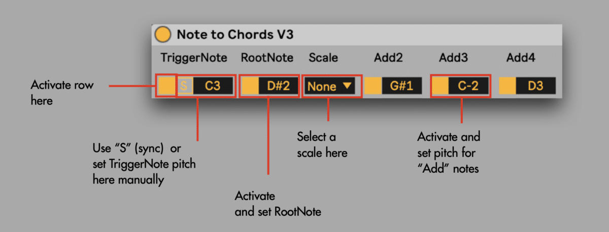 Play chords in Ableton Live.