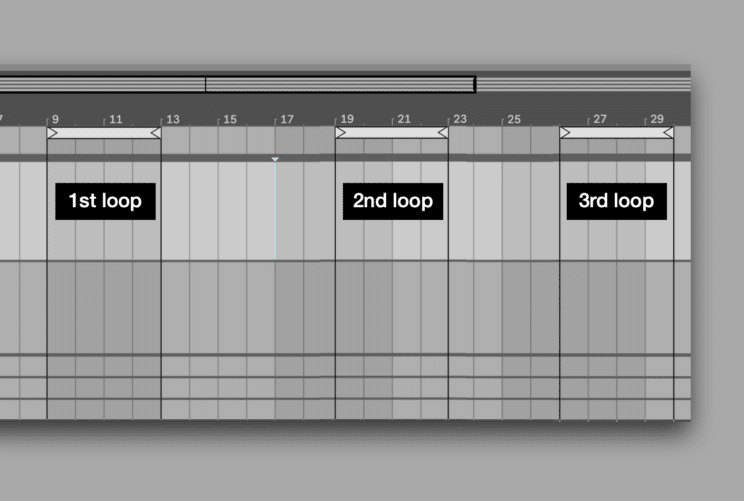 set loops for songs