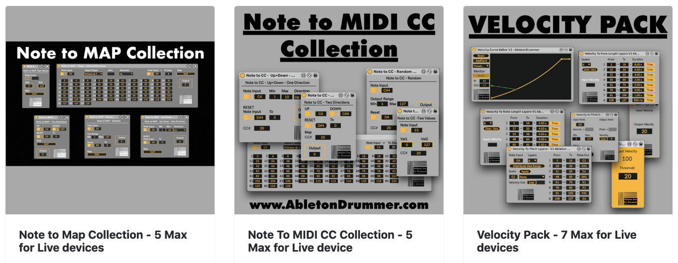 Free & Premium Max for Live Devices | AbletonDrummer