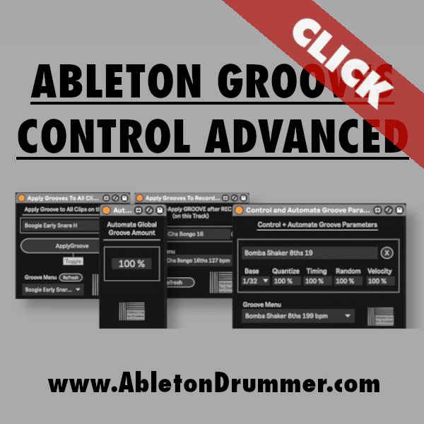 Ableton Groove Control