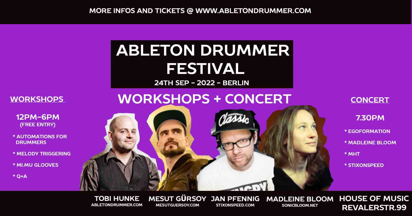 Ableton Drummer Festival Berlin