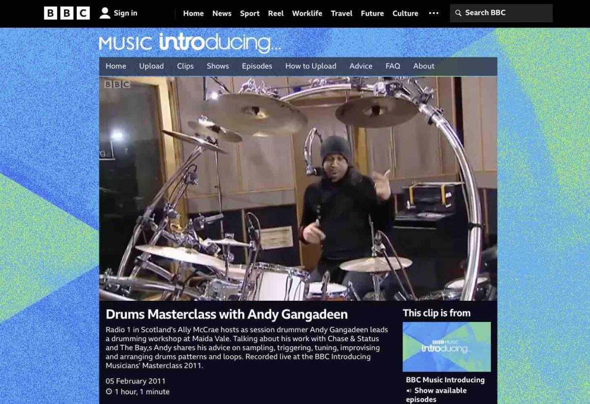 Video tutorial from Andy Gangadeen Ableton Live.