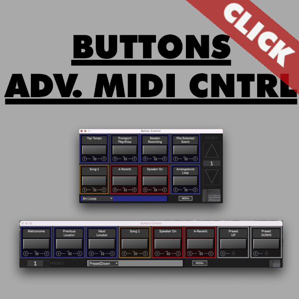 Advanced MIDI Control for Ableton Live for Buttons