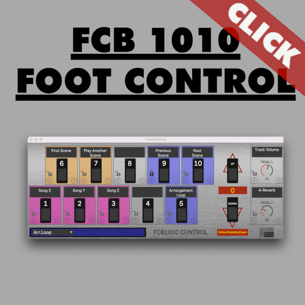 fcb1010 with Ableton Live set up guide