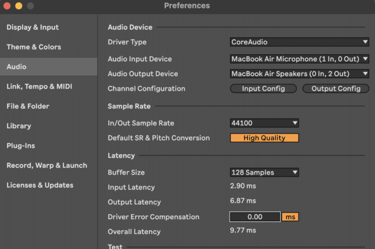 How to use KEEP LATENCY in Ableton Live 12 – ABLETON DRUMMER