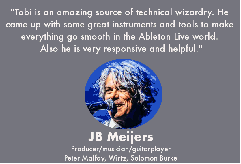 JB Meijers review  for Ableton Drummer