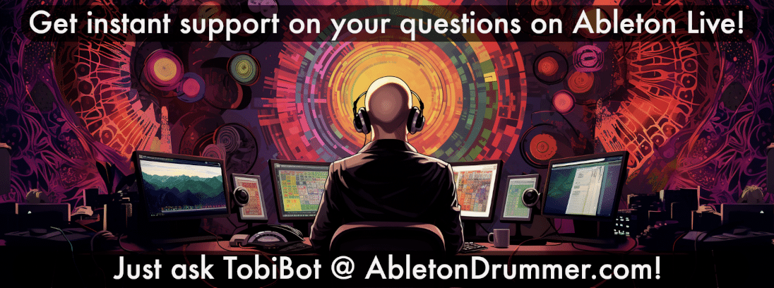 Contact AbletonDrummer via Chatbot