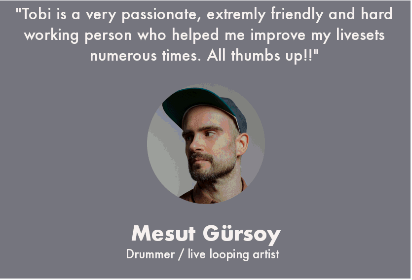 Mesut Gursoy Review for Ableton Drummer