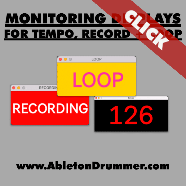 Loop Engaged Display Ableton