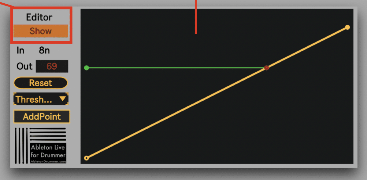 note speed to control parameter monitoring in Ableton Live