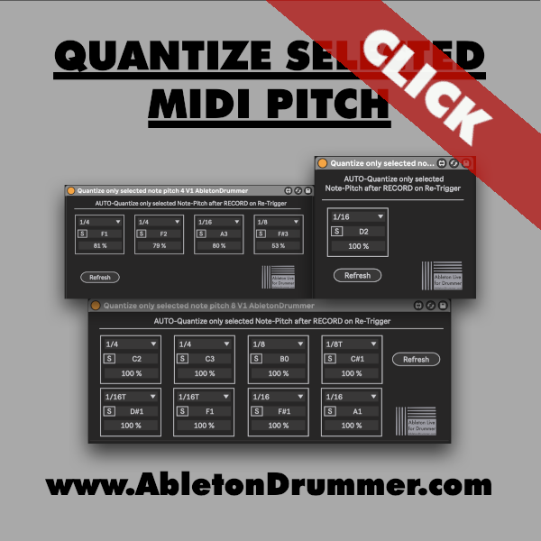 Quantize MIDI in Ableton