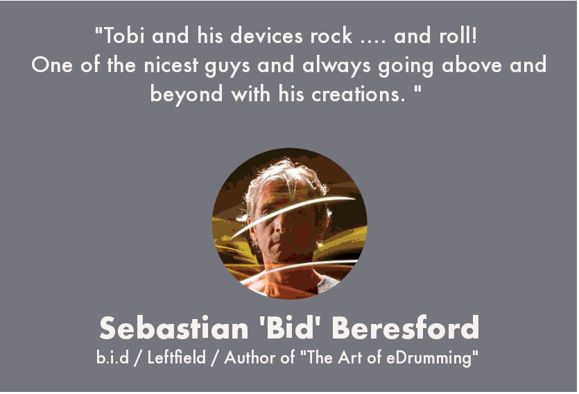 Seb Bid Beresford review for Ableton Drummer