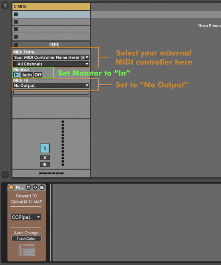 Global MIDI MAP presets for Ableton Live – ABLETON DRUMMER