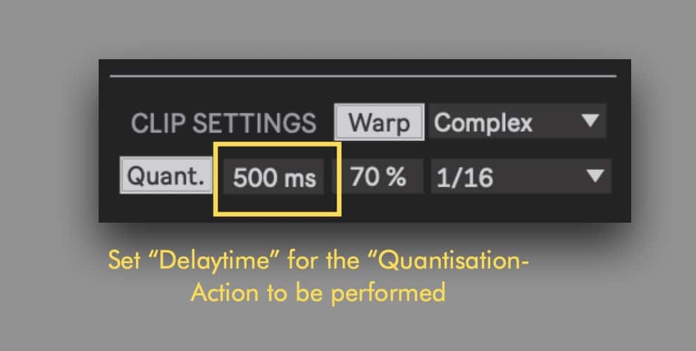 Create Clips from Ableton Looper with automatic quantisation