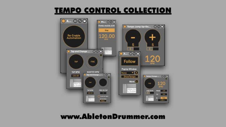 How to Automate Tempo BPM in Ableton – ABLETON DRUMMER