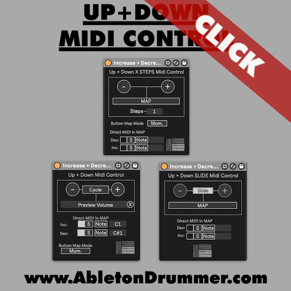 Change values via MIDI button